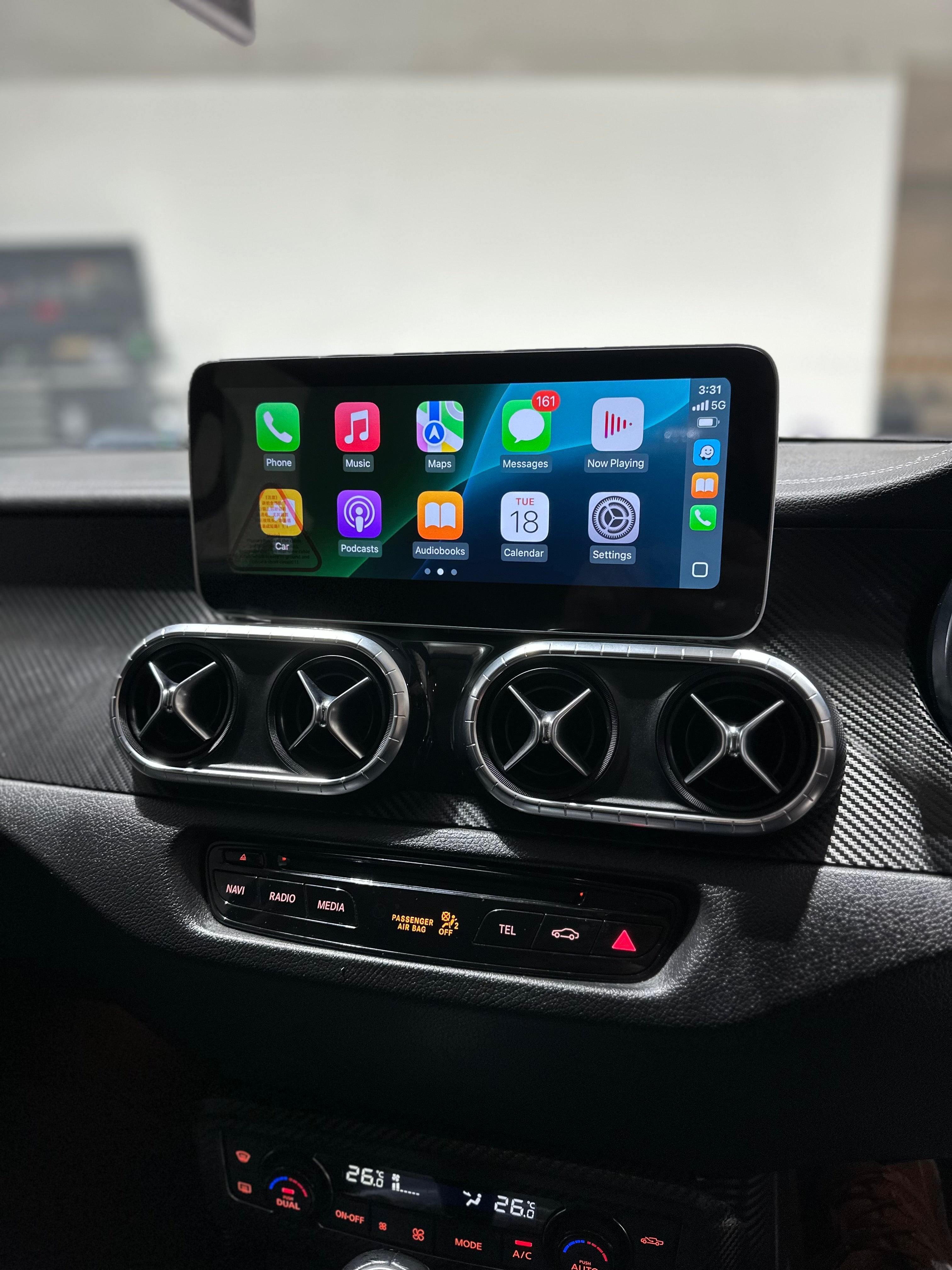 Mercedes-Benz X Class W470 (2015-2021) Apple CarPlay Android Auto 10.25" Touch Screen