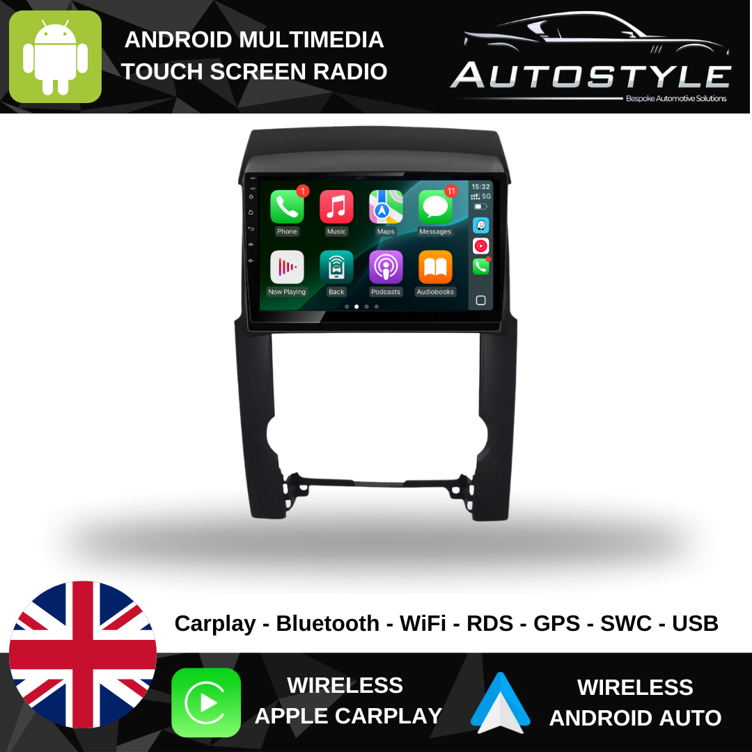 Kia Sorento Apple Carplay / Android Auto 9" Stereo Upgrade 2009-12