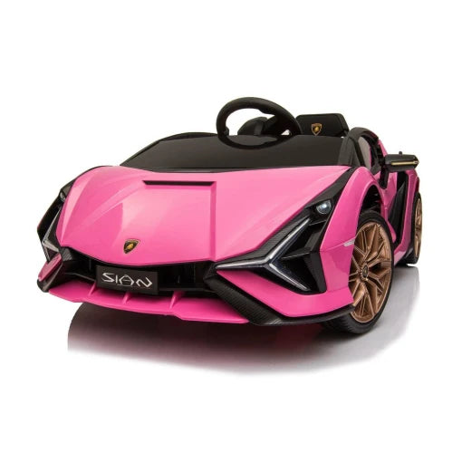 Kids Lamborghini Sian Electric Ride-on Car with Parent Remote
