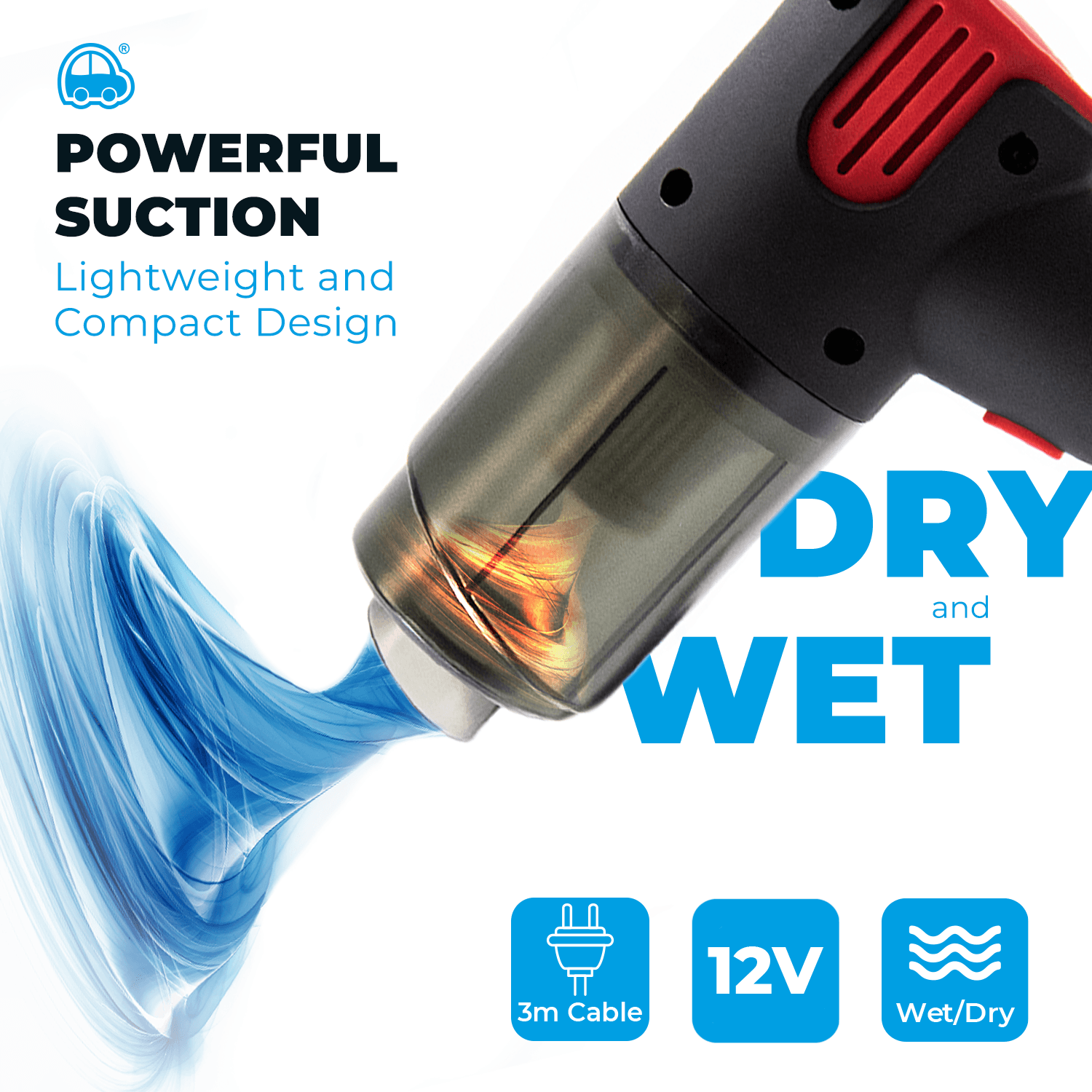 Simply Auto Wet/Dry Compact Vacuum