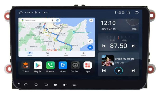 VW UNIVERSAL 9" Android Screen and Wireless Apple CarPlay