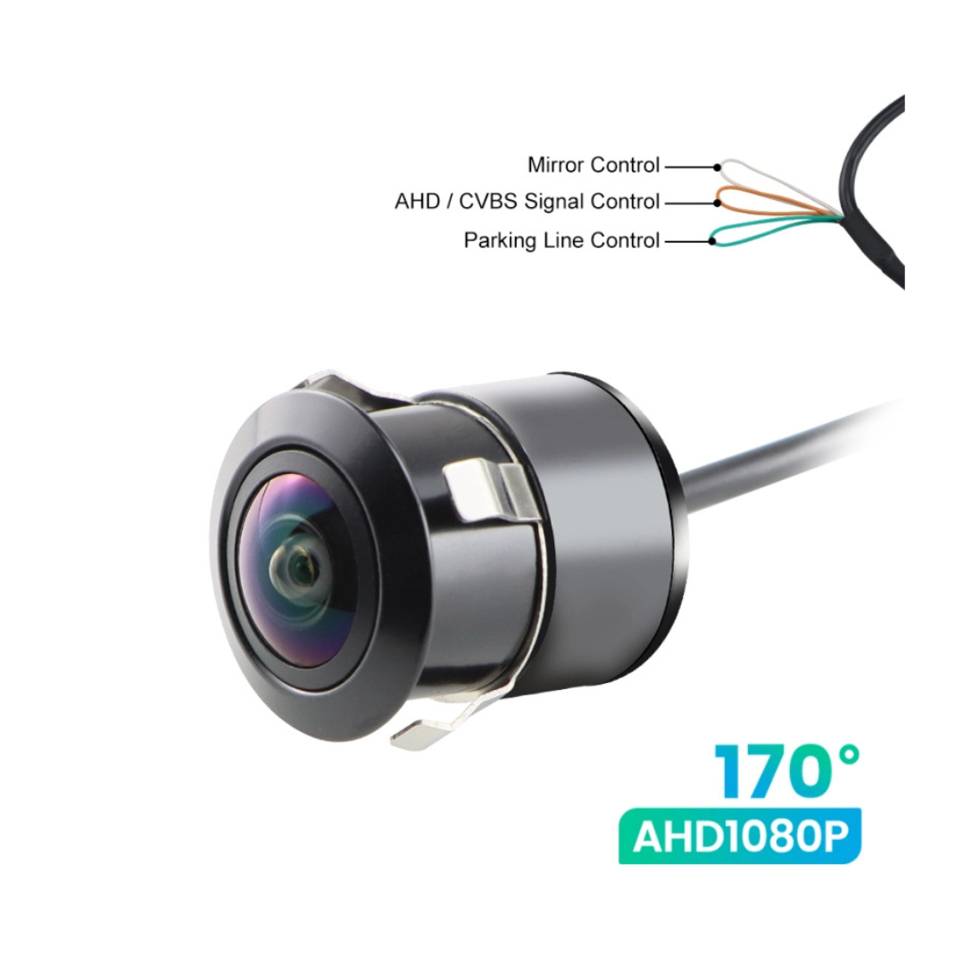 170° Wide Angle Lens HD Universal Reverse Camera AHD1080P