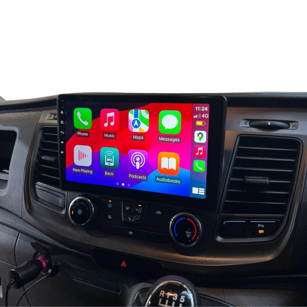 Ford Transit Custom Apple Carplay Android Auto 10