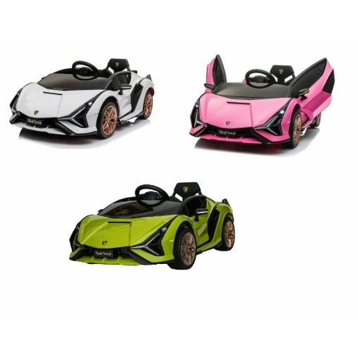 Kids Lamborghini Sian Electric Ride-on Car with Parent Remote - AUTOSTYLE UK