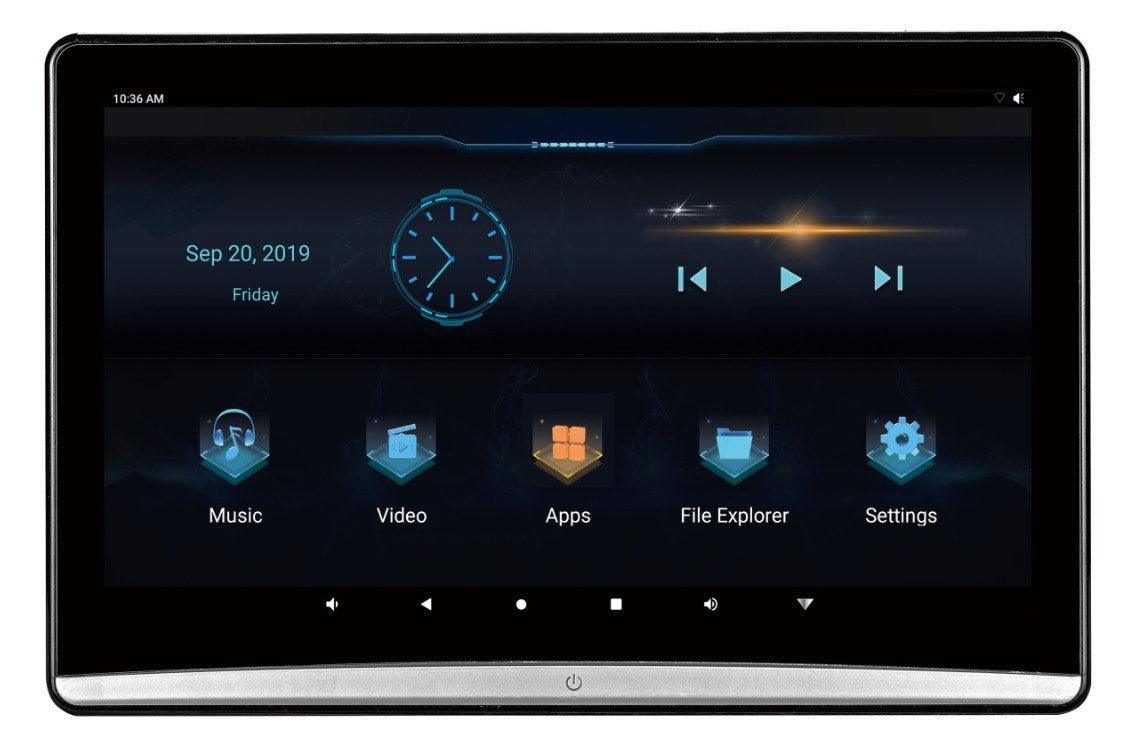 10.1" Android Rear Entertainment Headrest Screen Pair