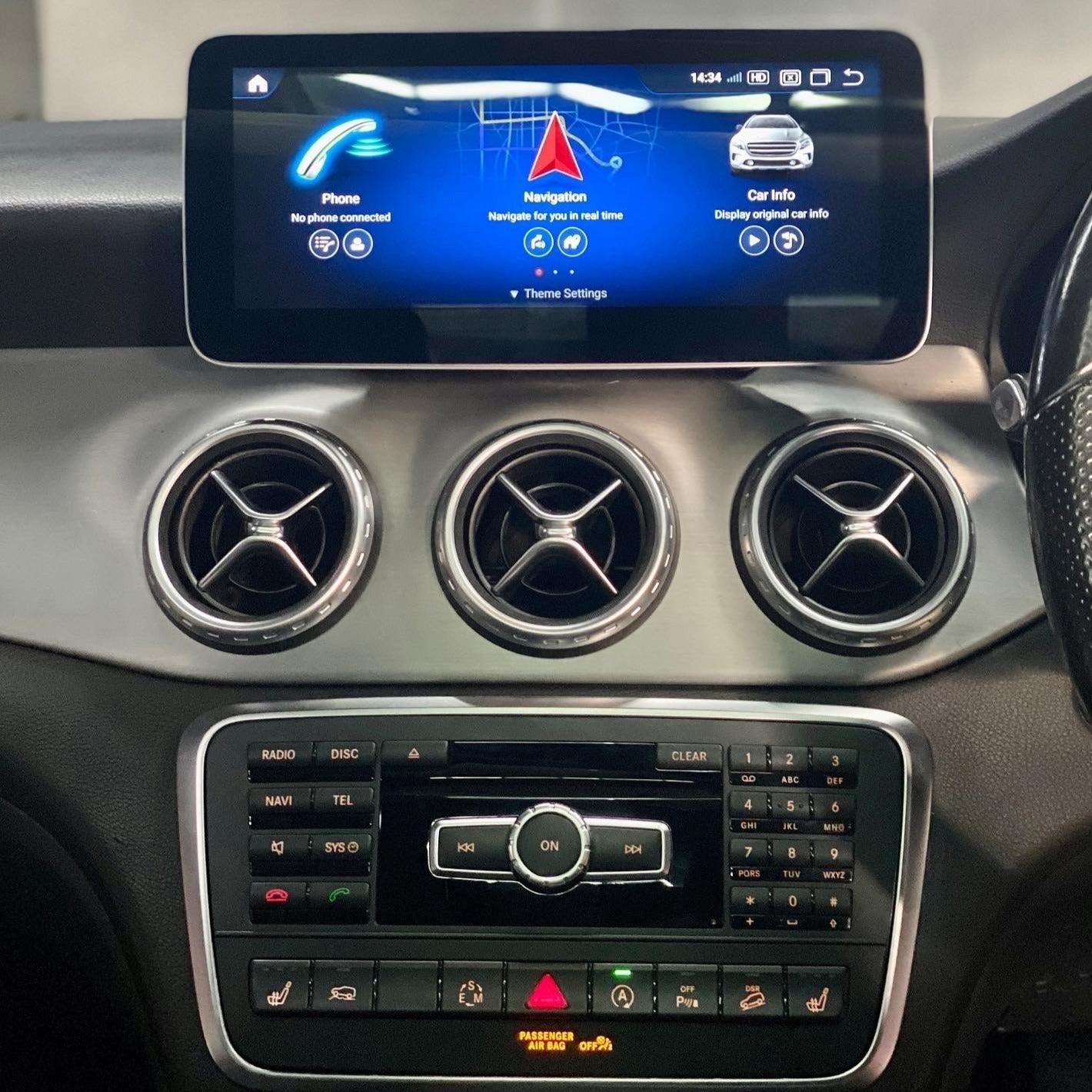 Mercedes-Benz CLA X117 (2012-2018) Apple CarPlay Android Auto 10.25" Touch Screen