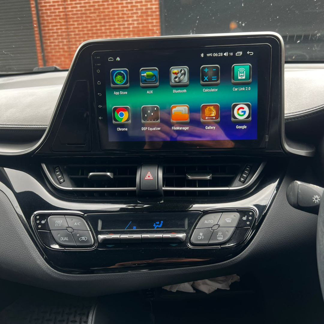 Toyota CHR Apple Carplay / Android Auto 9" Stereo Upgrade