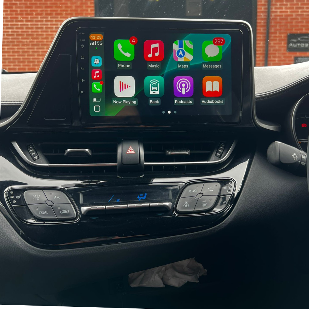 Toyota CHR Apple Carplay / Android Auto 9" Stereo Upgrade