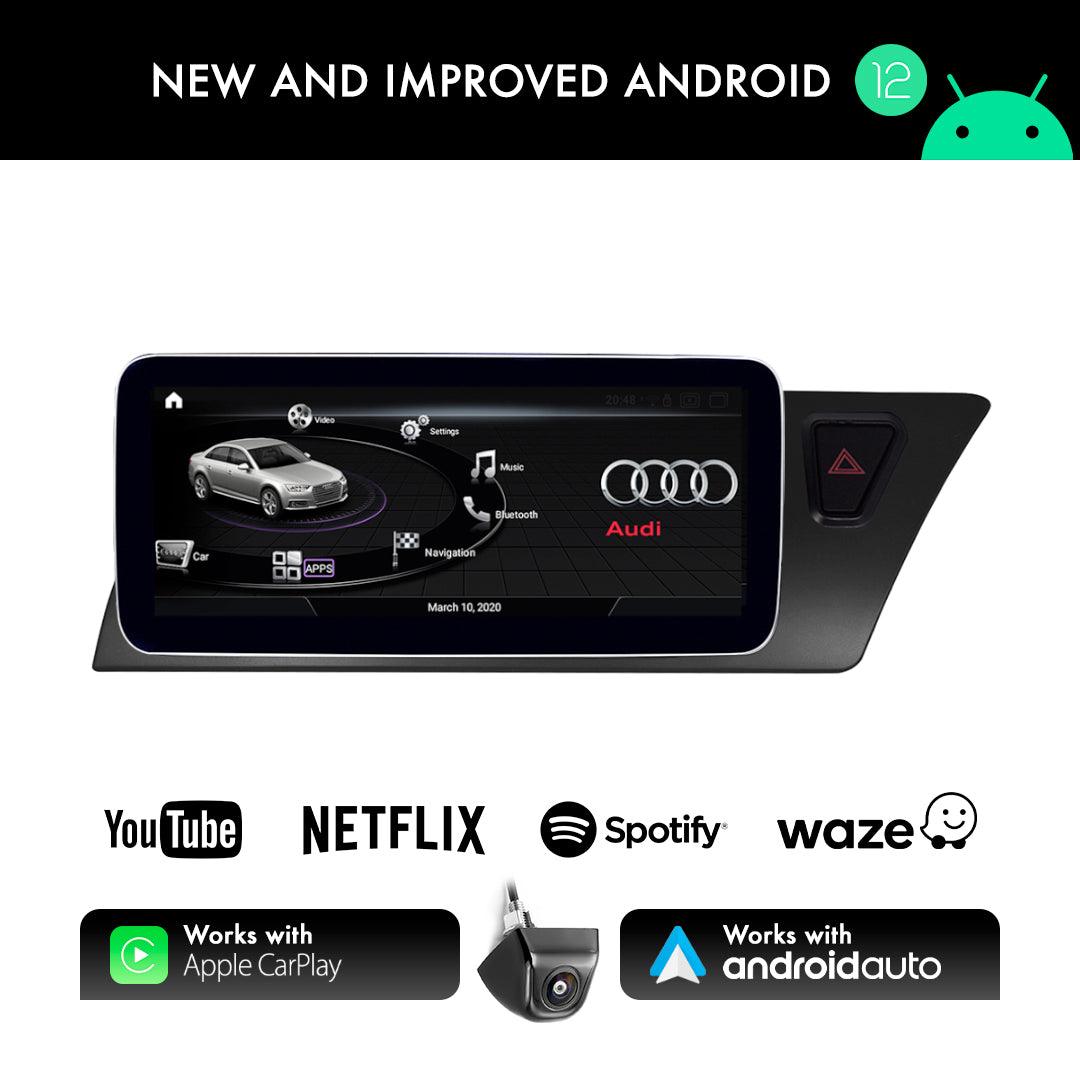 Audi A5 (2009-2016) 10.25" Android Screen Upgrade and Wireless Apple CarPlay RHD - AUTOSTYLE UK