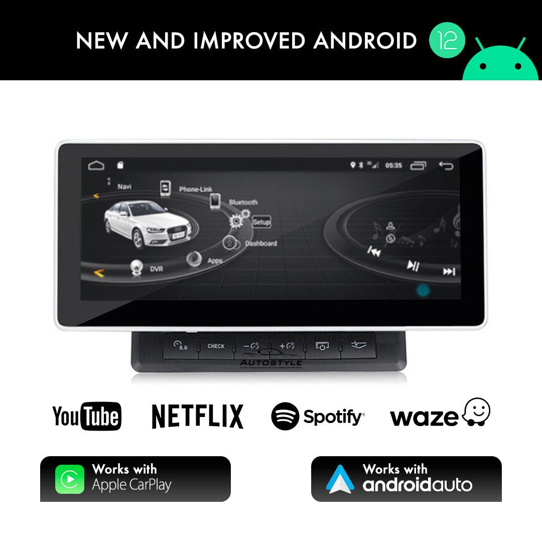 Audi A6 (C6) (2005-2011) 10.25" Android Screen Upgrade and Wireless Apple CarPlay - AUTOSTYLE UK