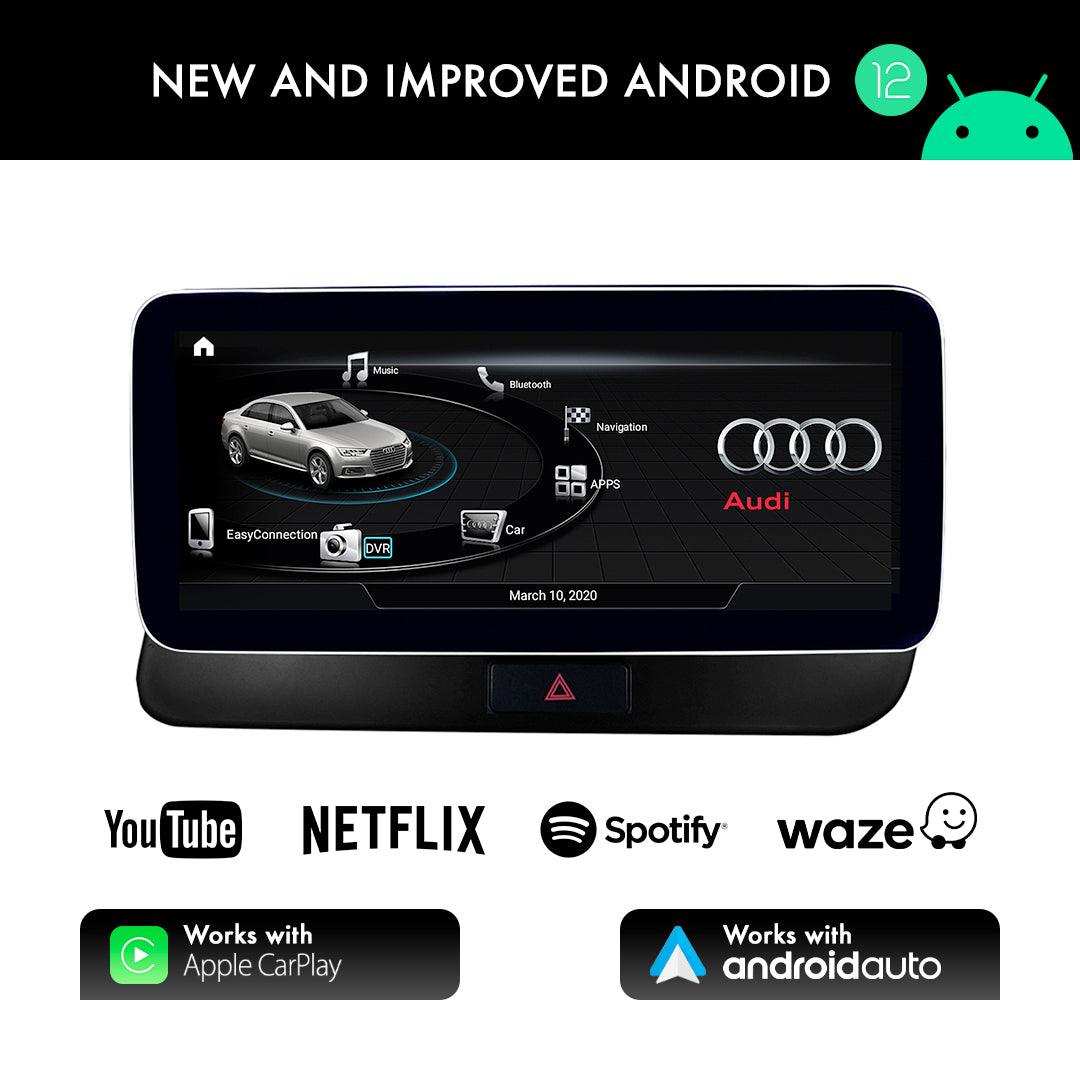 Audi Q5 (2009-2016) 10.25" Android Screen Upgrade and Wireless Apple CarPlay RHD - AUTOSTYLE UK