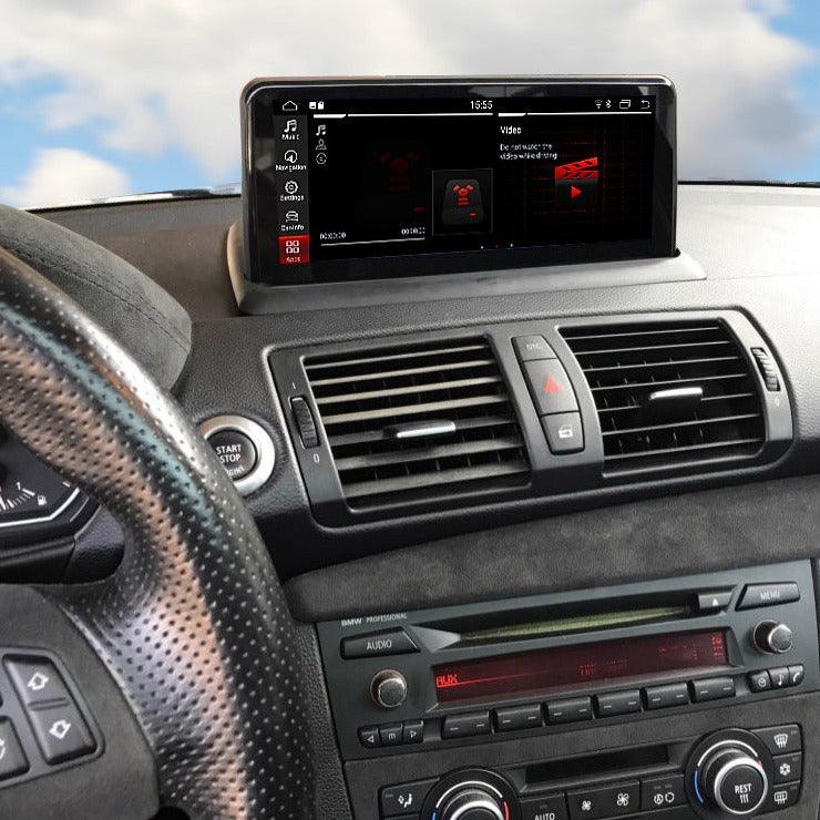 BMW 1 Series E81/E82/E87/E88 (2005-2012) 10.25" Android Screen Upgrade and Wireless Apple CarPlay - AUTOSTYLE UK