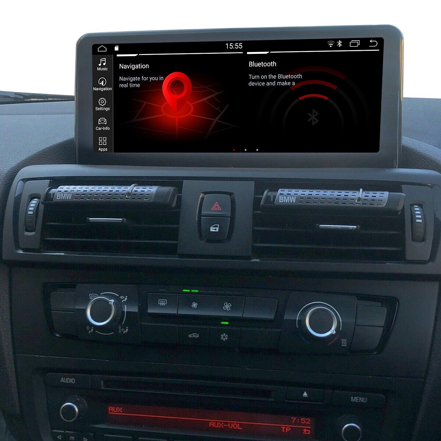 BMW 1 Series F20/F21 (2011-2016) NBT 10.25" Android Screen Upgrade and Wireless Apple CarPlay - AUTOSTYLE UK