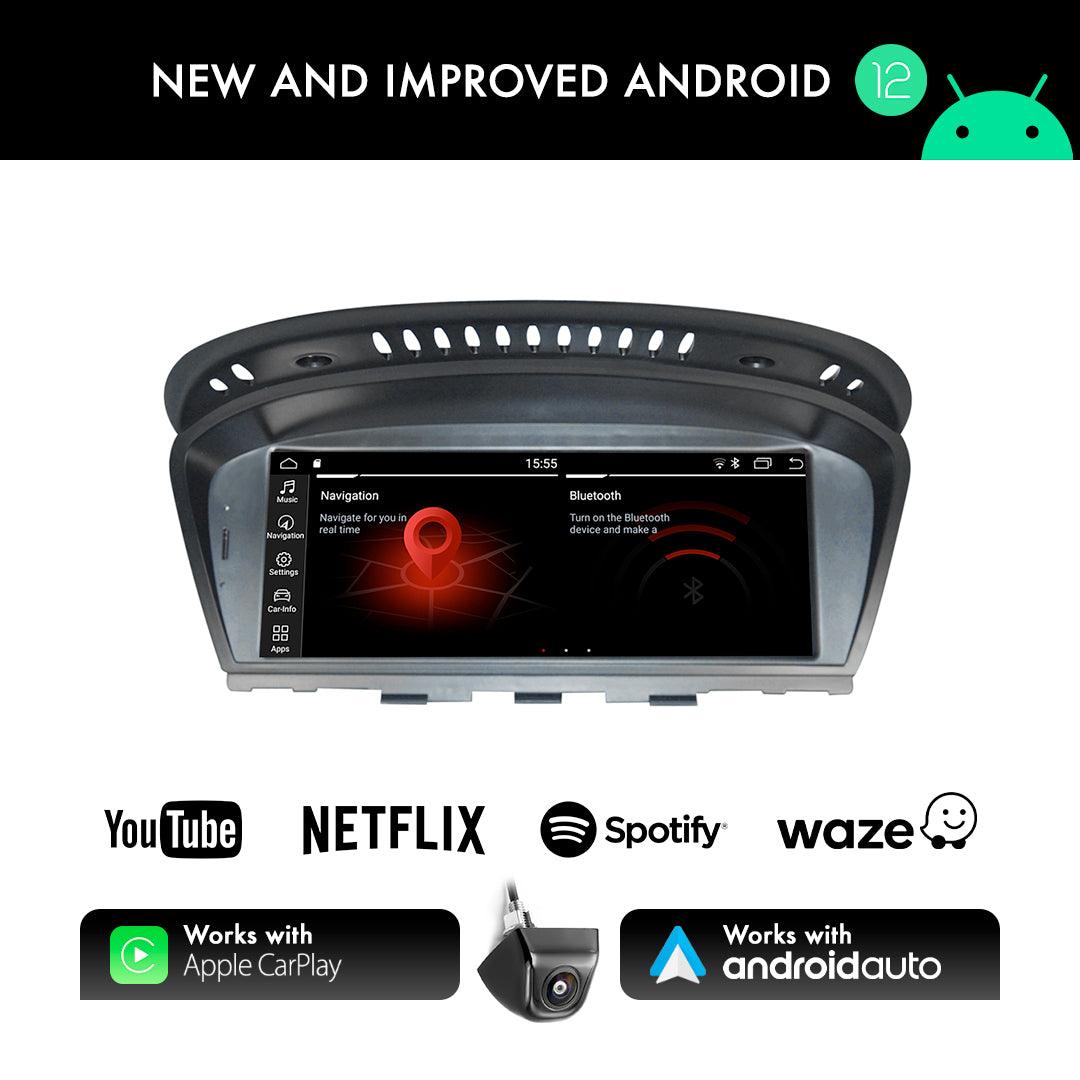 BMW 5 Series E60/E61 (2004-2010) CCC 10.25" Android Screen Upgrade and Wireless Apple CarPlay - AUTOSTYLE UK
