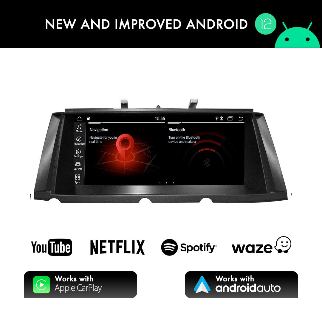 BMW 7 Series F01/F02 (2009-2015) CIC/NBT 10.25" Android Screen Upgrade and Wireless Apple CarPlay - AUTOSTYLE UK