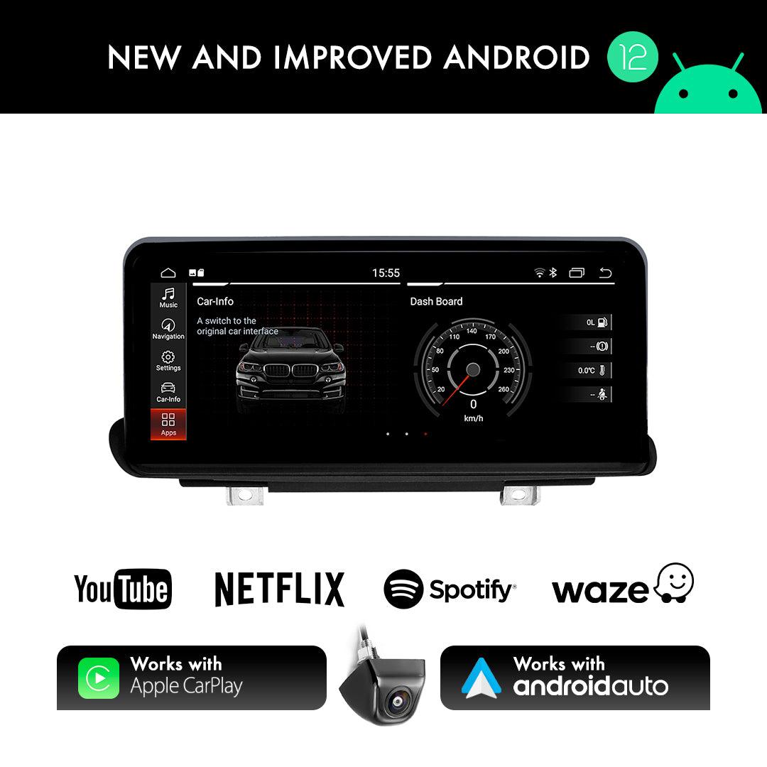 BMW X6 F16 (2014-2017) NBT 10.25" Android Screen Upgrade and Wireless Apple CarPlay - AUTOSTYLE UK