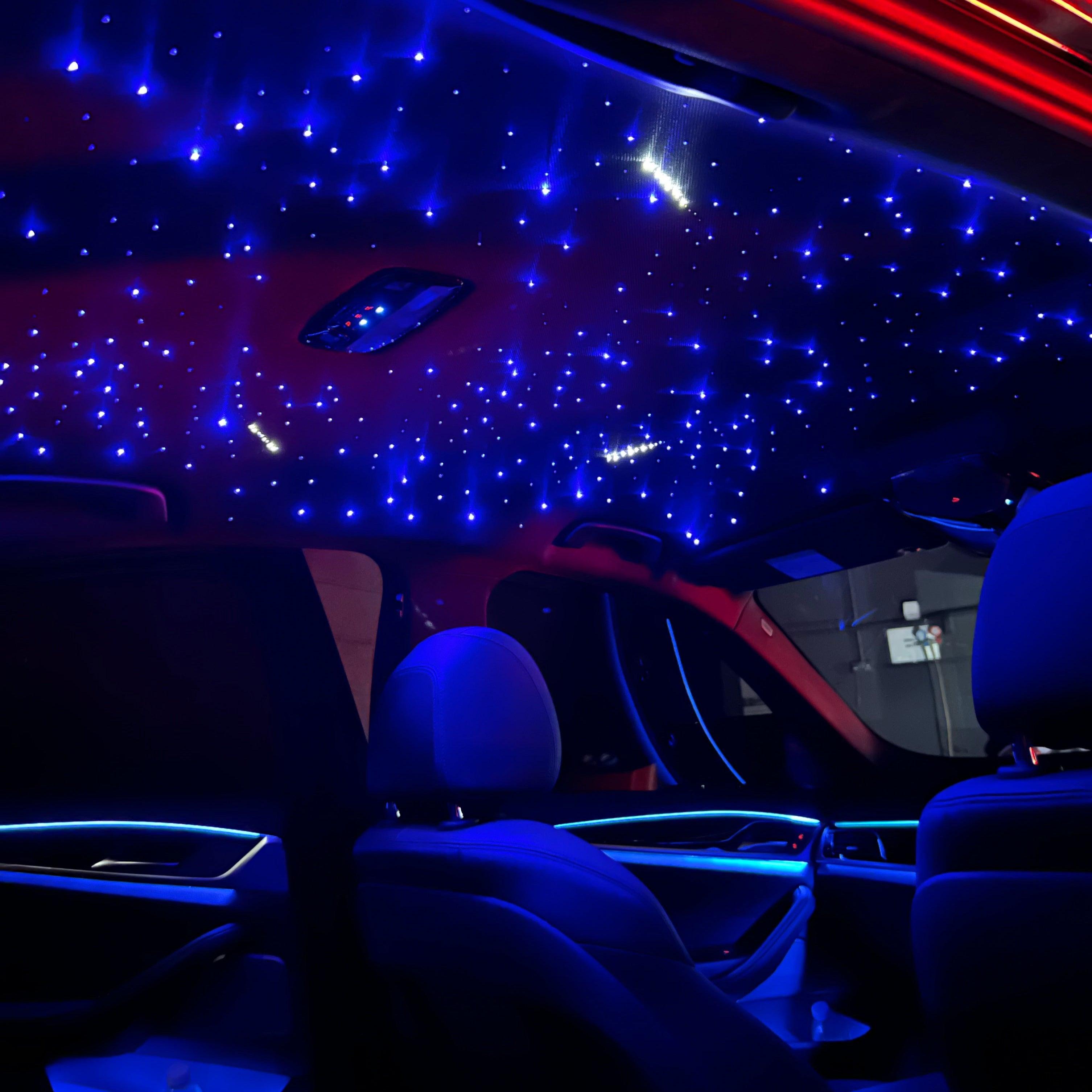 Fibre Optic Starlight Roof Packages Twinkle + Colour Changing Mobile App - AUTOSTYLE UK