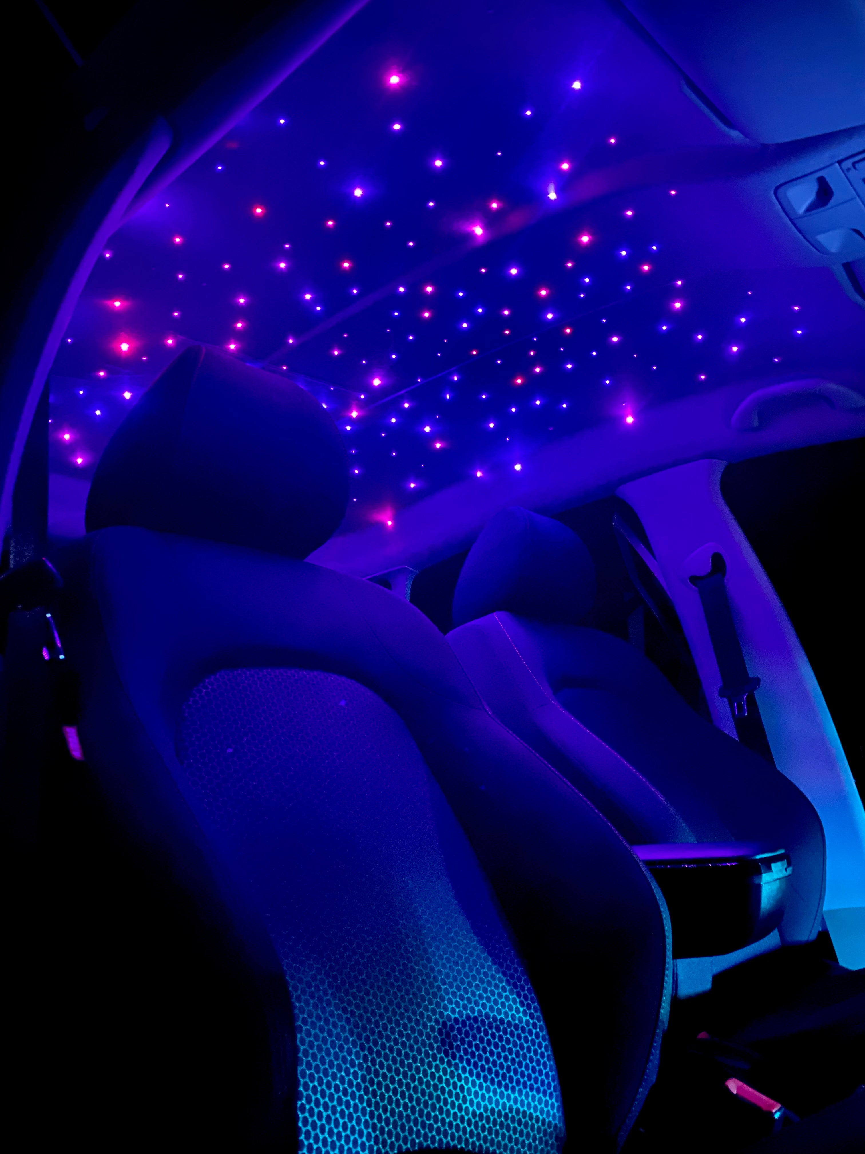 Fibre Optic Starlight Roof Packages Twinkle + Colour Changing Mobile App - AUTOSTYLE UK