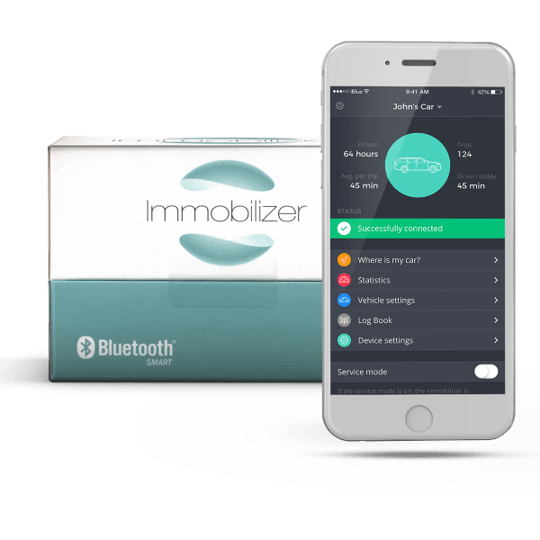 iBlue Immobiliser / Protect Any Vehicle With Your Smartphone / Fleet Mode For Unlimited Vehicles Also Available - AUTOSTYLE UK