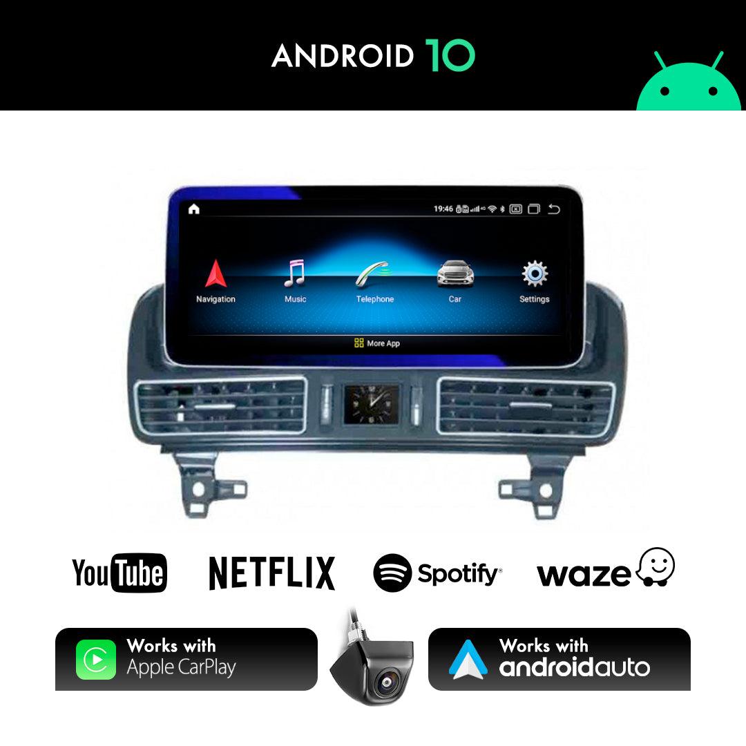 Mercedes-Benz GL GLE ML (2012-2015) 12.3" Android Screen Upgrade and Wireless Apple CarPlay - AUTOSTYLE UK