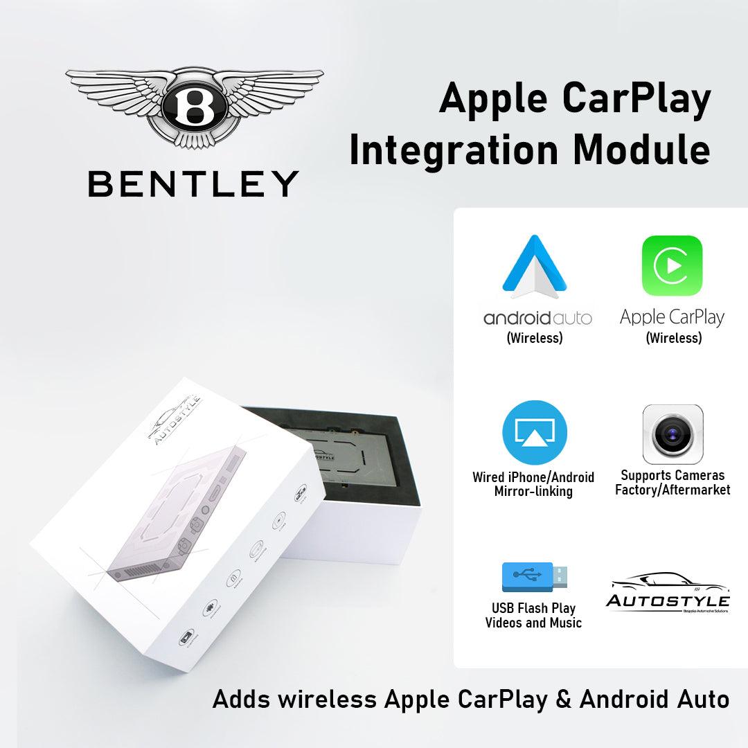 Wireless Apple CarPlay/Android Auto for Bentley Continental/ Flying Spur (2012-2017) - AUTOSTYLE UK