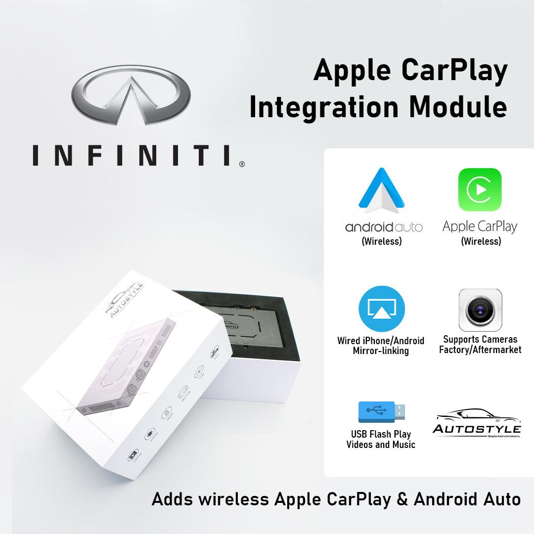 Wireless Apple CarPlay/Android Auto for Infiniti Q50/Q50L/Q60/QX50 (2015-2019) - AUTOSTYLE UK