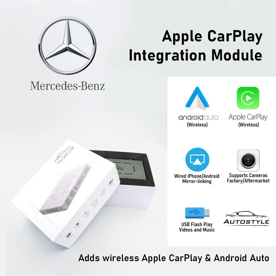 Wireless Apple CarPlay/Android Auto for Mercedes-Benz A/B/C/E/GLK/GLA/ML/SLK Class with NGT4.5/4.7 (2012-2014) - AUTOSTYLE UK