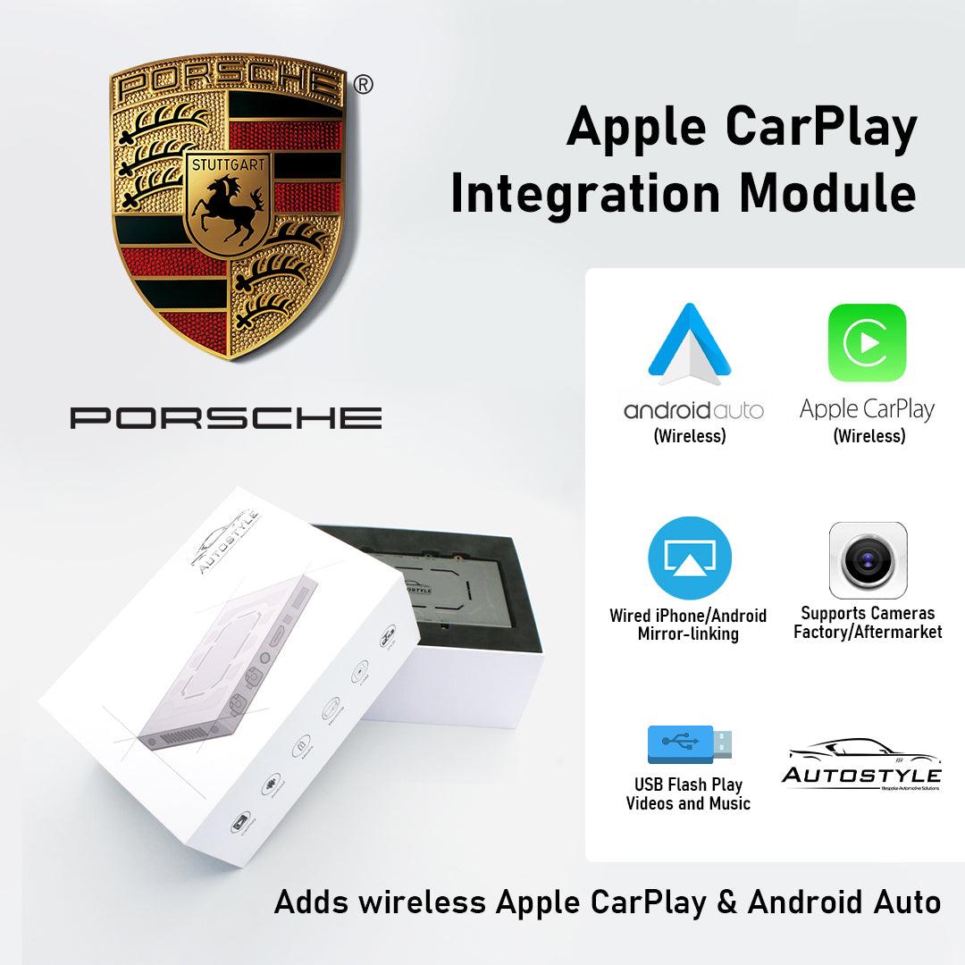 Wireless Apple CarPlay/Android Auto for Porsche 911/Boxster/Cayenne/Macan/Panamera with CDR3.1 (2010-2016) - AUTOSTYLE UK